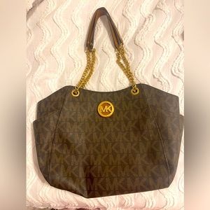 Brown Michael Kors purse